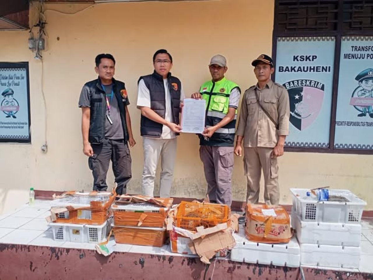 Upaya Penyelundupan Satwa Liar Melalui Jasa Ekspedisi di Pelabuhan Bakauheni
