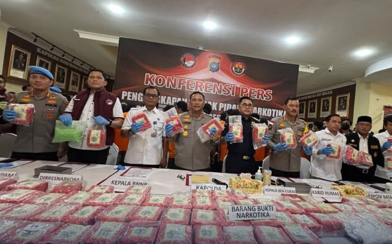 93 Kg Sabu Hendak Diselundupkan dari Kapal Nelayan di Perairan Lagoi