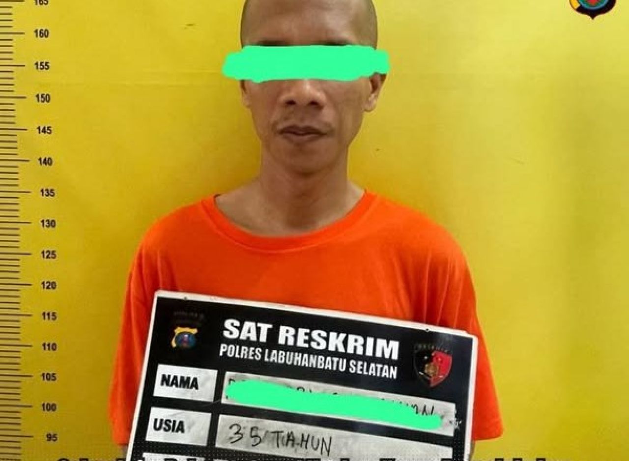 Satreskrim Polres Labuhanbatu Selatan Ungkap Kasus Persetubuhan Anak di Bawah Umur