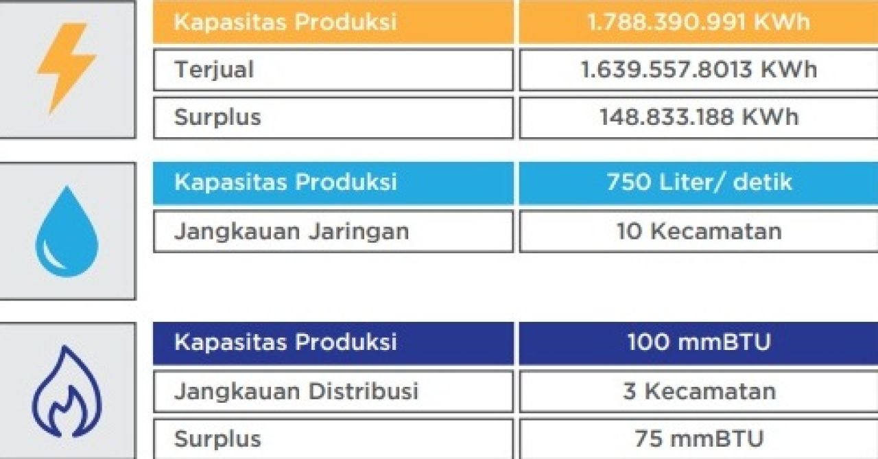 Kapasitas listrik dan air di JIIPE