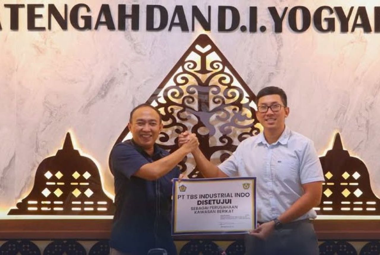 PT TBS Industrial Indo Dapat Izin Kawasan Berikat