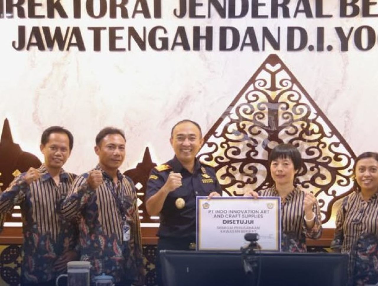 PT Indo Innovation Art Craft And Supplies Resmi Jadi Kawasan Berikat