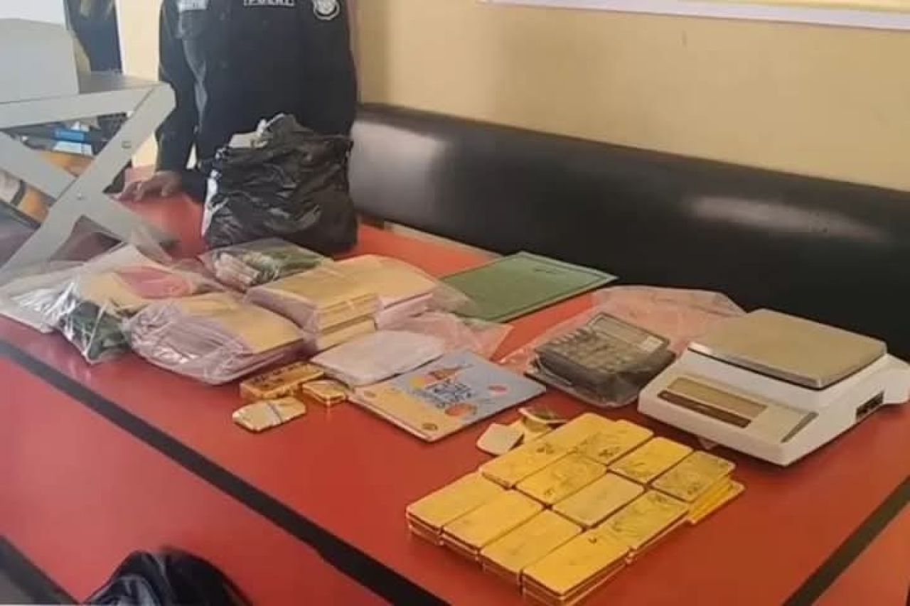 Satreskrim Polresta Pontianak Ungkap Gudang Penyimpanan Emas Ilegal