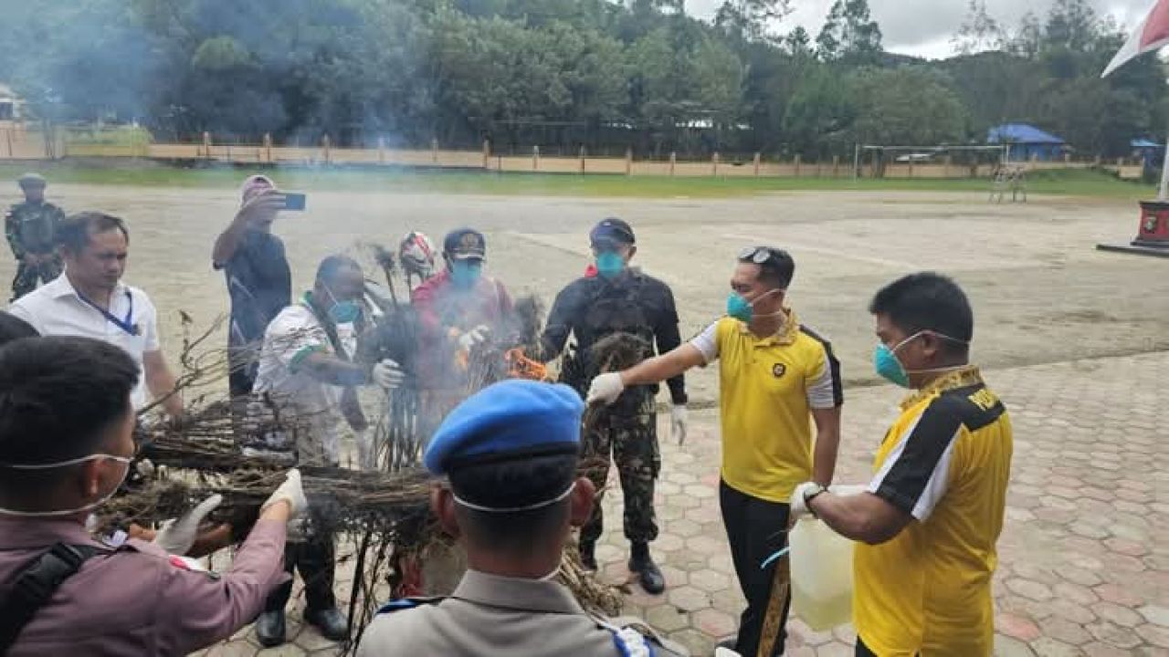 Satgas Yonif 512 Qurata Yudha dan Polres Pegunungan Bintang Bongkar Dugaan Sumber Dana OPM