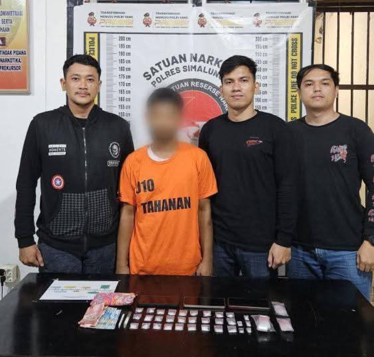 Sat Narkoba Polres Simalungun Ungkap Jaringan Bandar Sabu 37,38 Gram