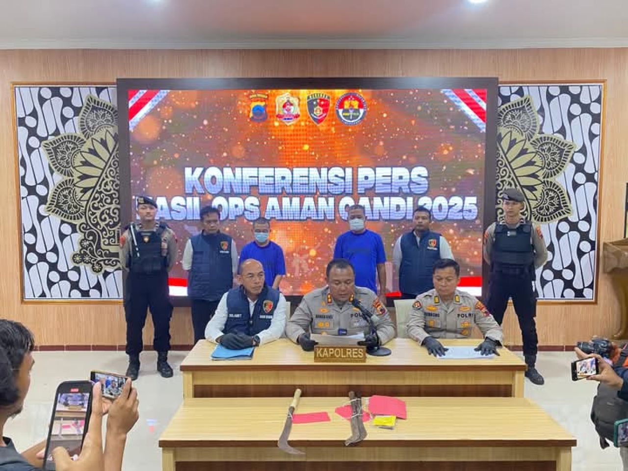 Polres Blora Tangkap 3 Oknum Wartawan Diduga Lakukan Pemerasan