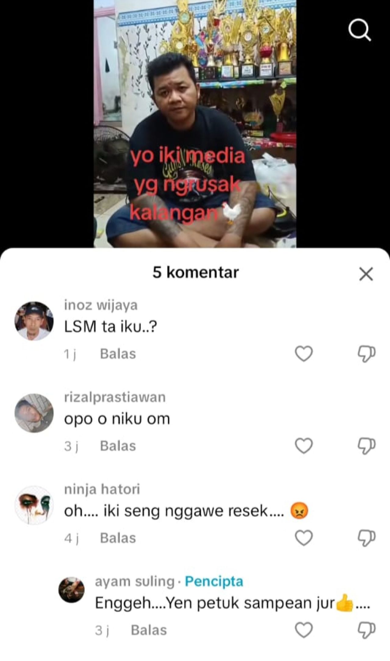 Bahaya ! Ancaman Digaungkan Pemain Sabung Ayam terhadap Wartawan