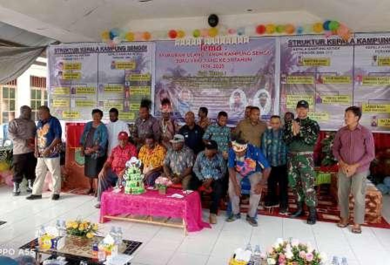 Syukuran Ulang Tahun Kampung Senggi ke 51