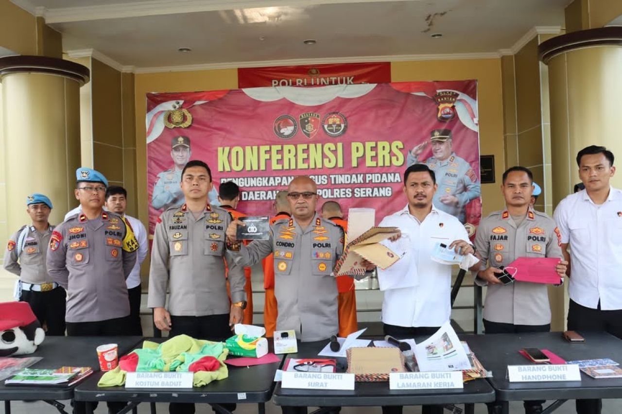 Polres Serang Tangkap 66 Preman Berkedok Ormas
