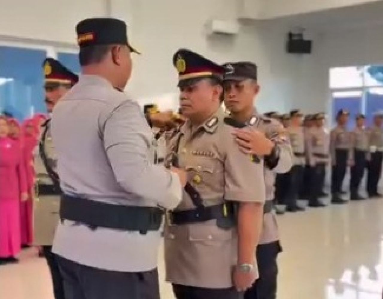 Kapolres Blora Pimpin Sertijab Tiga Kapolsek
