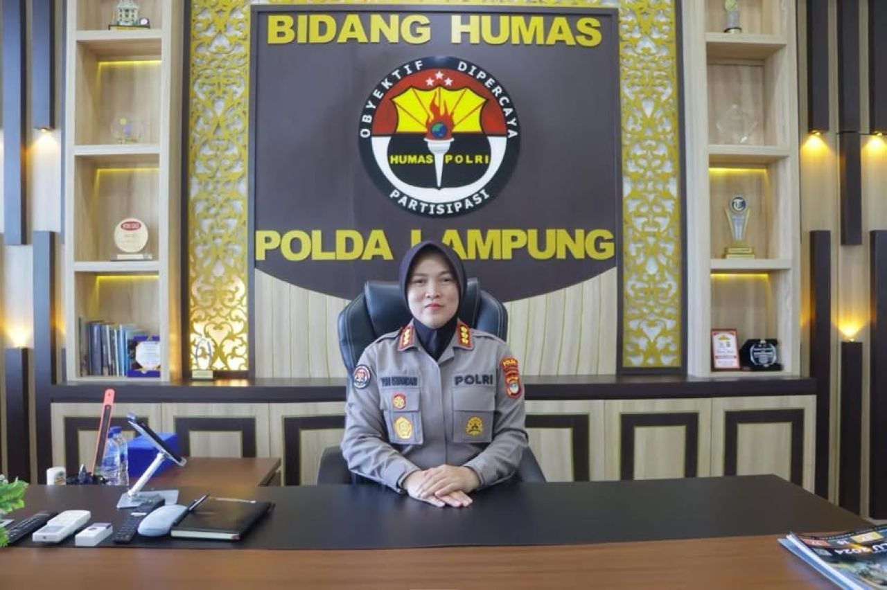 Anggota Gengster Ditangkap Polda Lampung