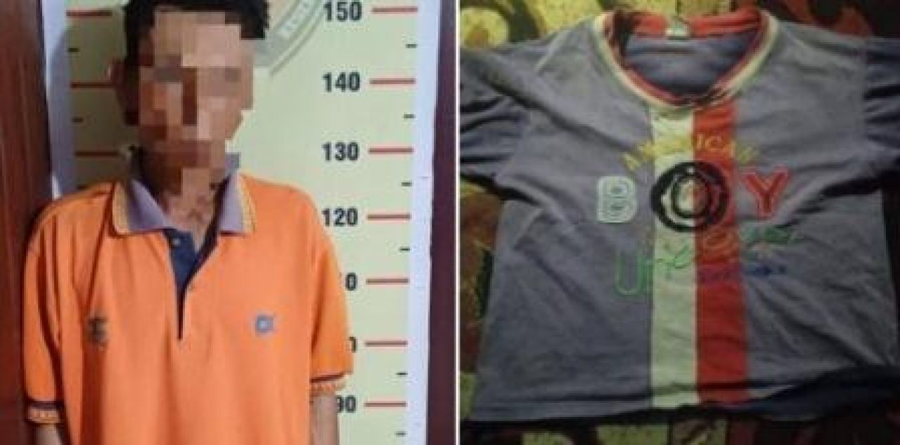 Seorang Pria Aniaya Anaknya Sendiri di Desa Mekar Jaya