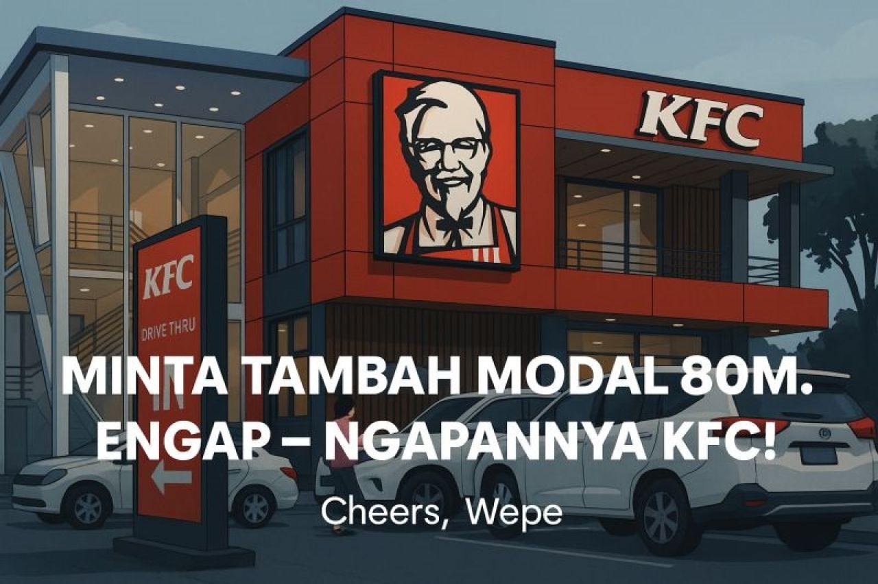 Dulu Raja Fried Chicken, Sekarang Kinerja KFC Ngos ngosan