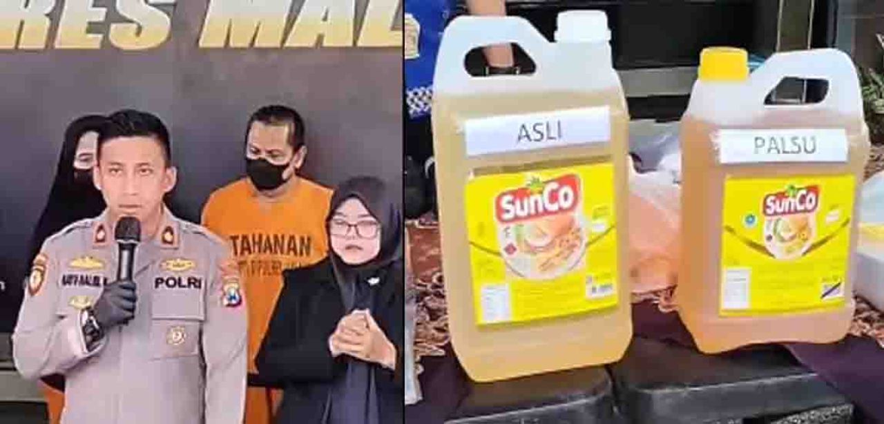 Suami Istri di Malang Diadili Karena Memalsukan Minyak Goreng Merk Sunco