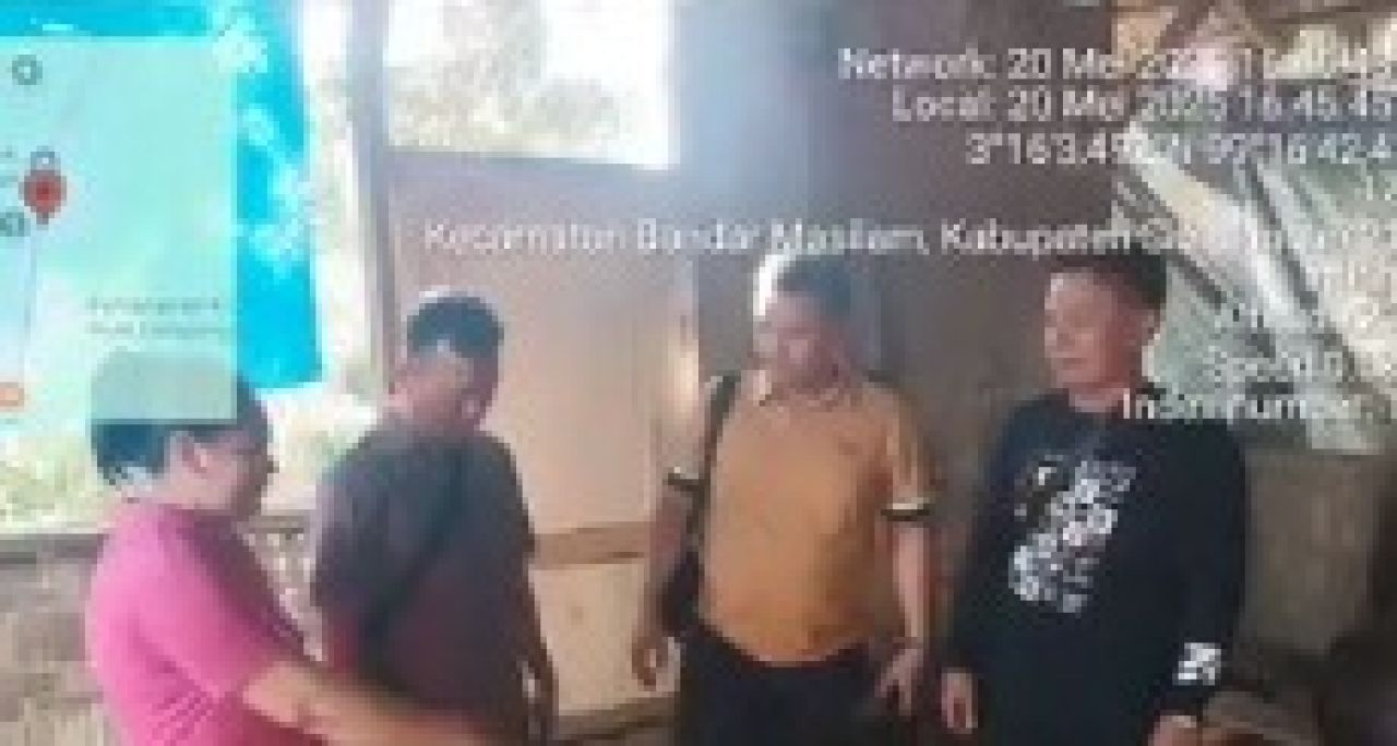 Polres Simalungun Mengecek Lokasi yang Diduga Praktik Perjudian di Bandar Masilam