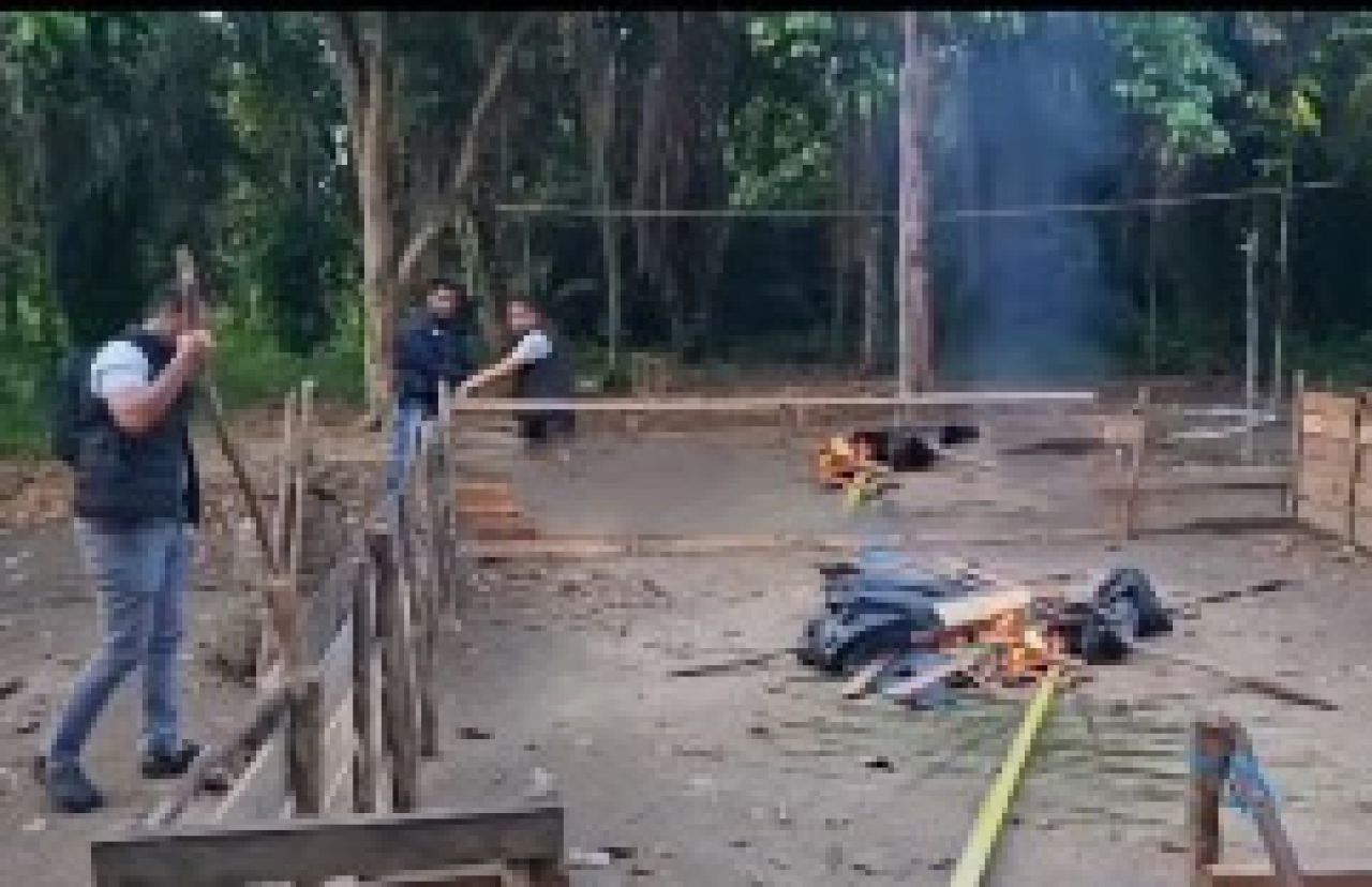 Polres Musi Rawas Grebek Sabung Ayam di Kelurahan Selangit