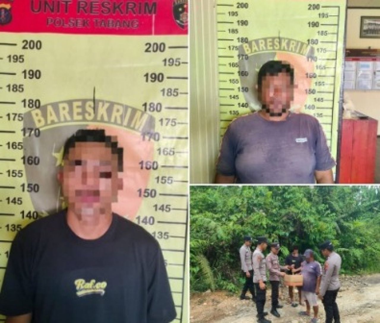 Polsek Tabang Tangkap Pelaku Pungli Terhadap Sopir Truk di Desa Sungai Lunuk
