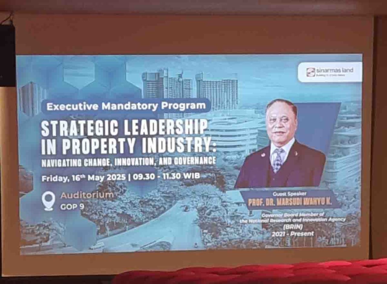 Marsudi Wahyu Kisworo Jelaskan Tentang Konsep Property 4.0 di Sinarmas Land