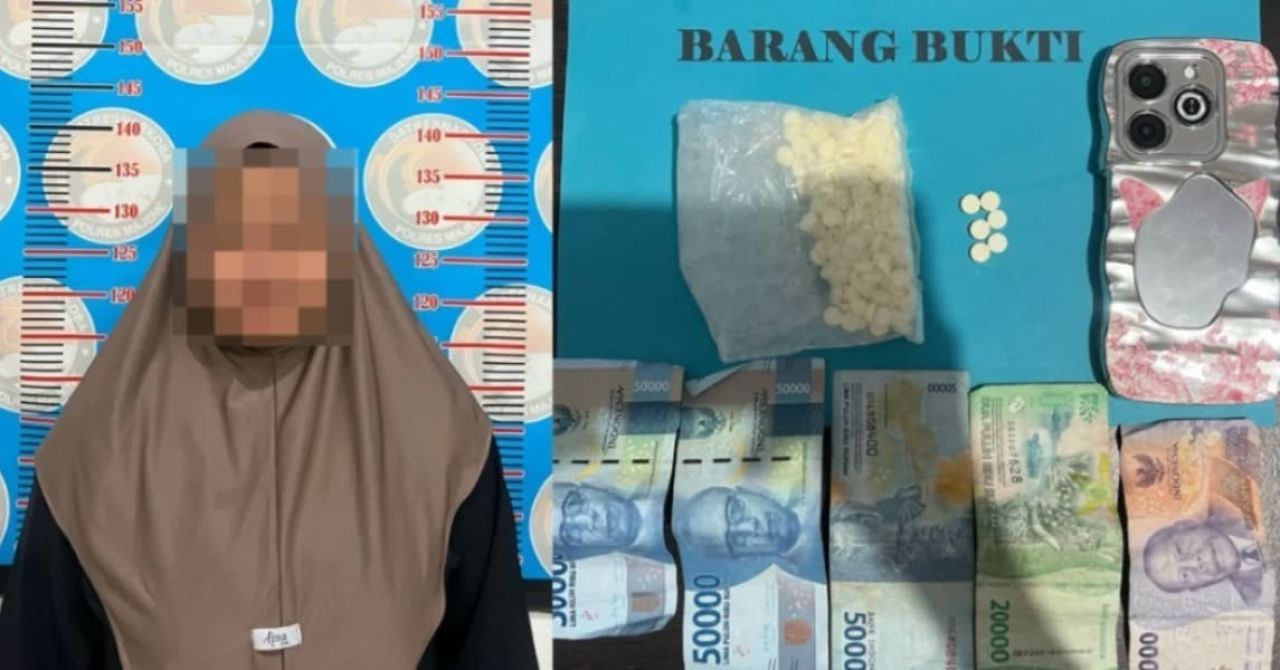 Wanita Asal Kelurahan Baru Edarkan Obat Terlarang