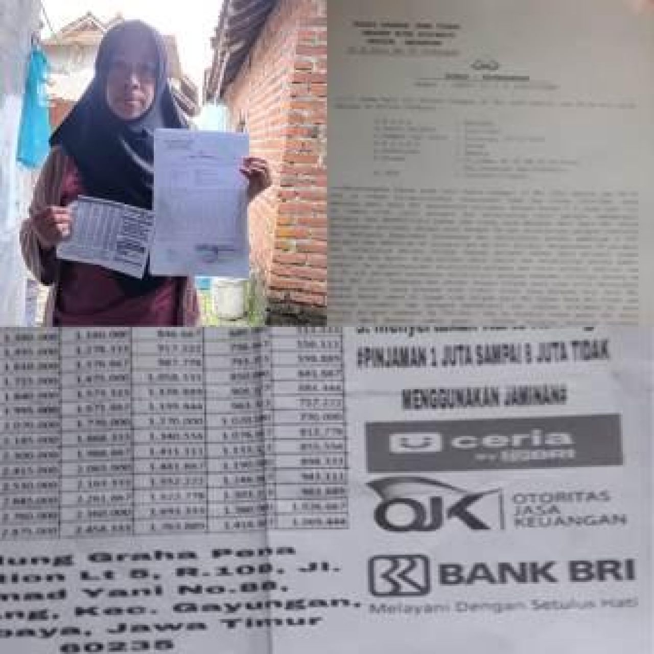 Mancatut BRI, Rizky Firdaus Tipu Pasangan Suami Istri Mendaftar Pinjaman Online