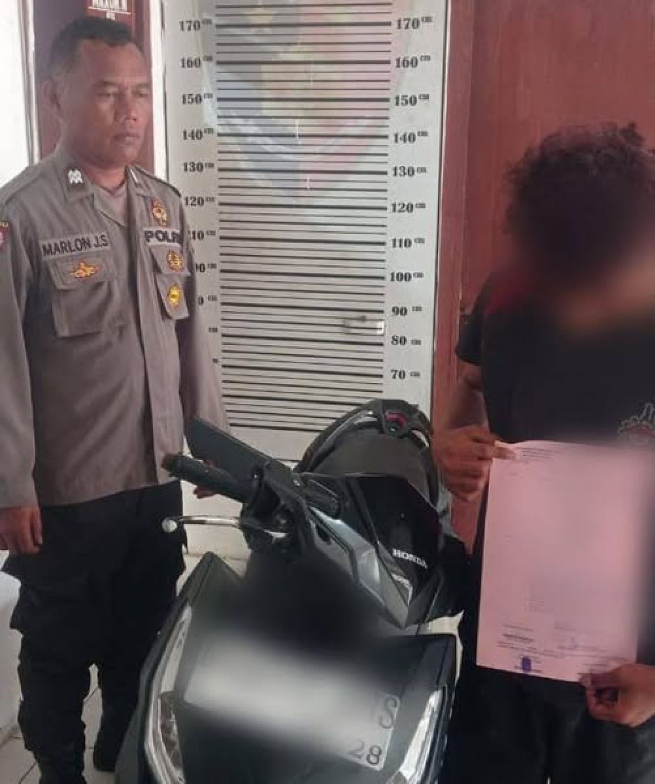Anak Dibawah Umur Jadi Pencurian Motor di Sidamanik