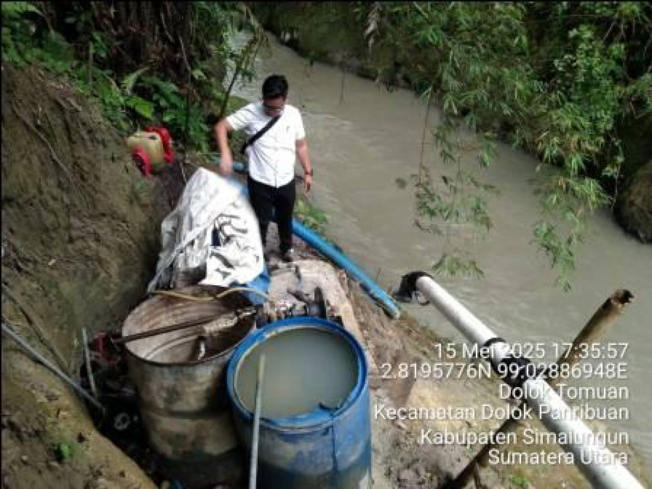 Polres Simalungun Tindak Tegas Pelaku Tambang Ilegal, Tanpa Ampun