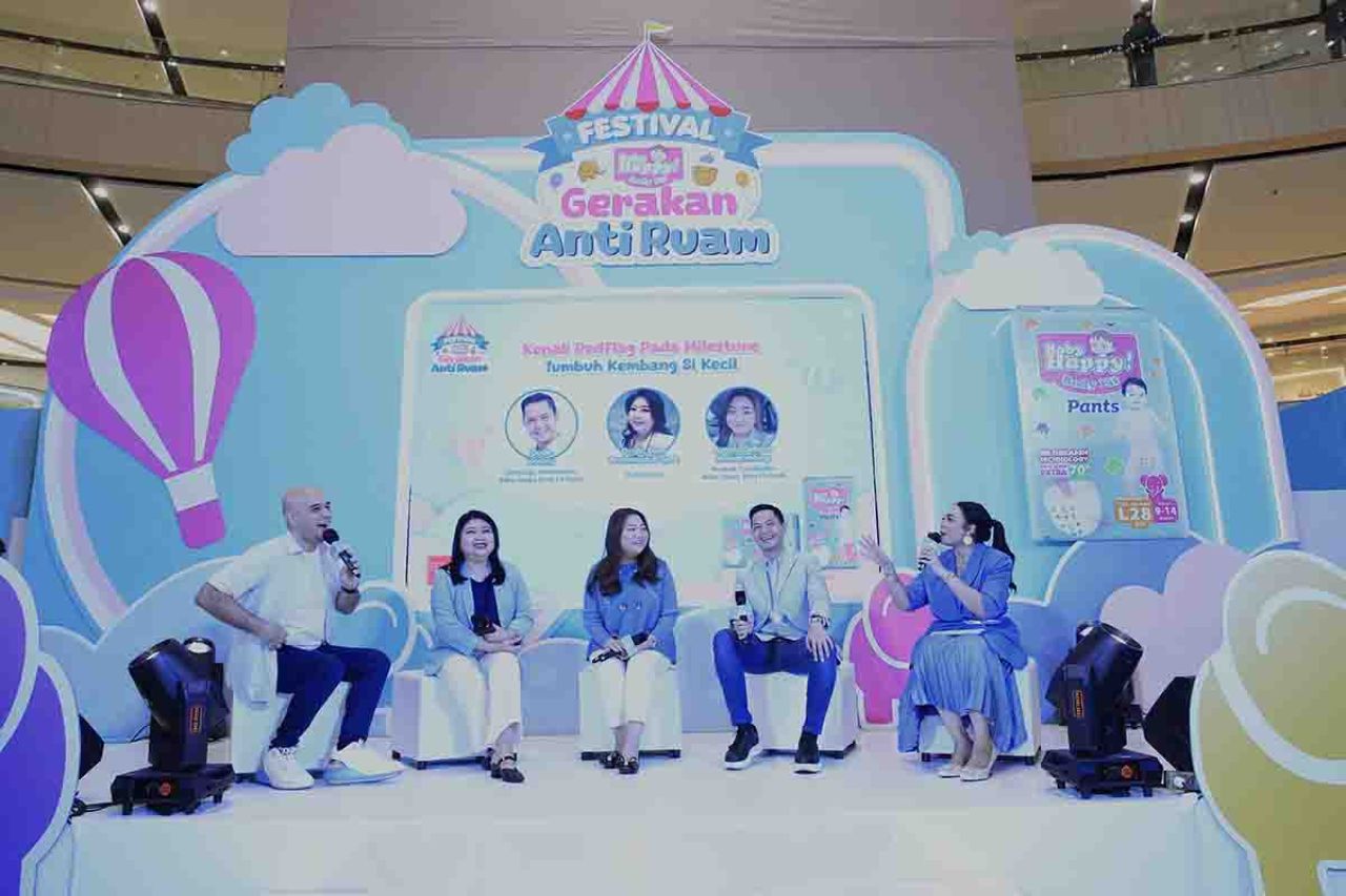 Festival Gerakan Anti Ruam Baby Happy di Surabaya