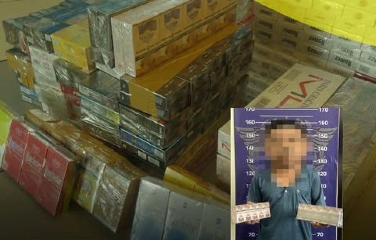 Pelaku dan rokok ilegal di Kediri