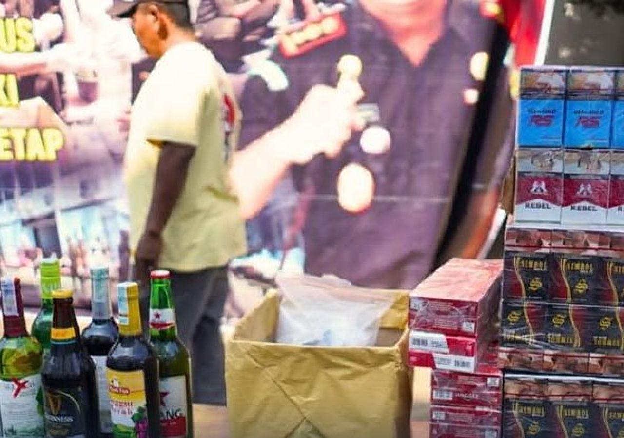 Bea Cukai Pasuruan turut musnahkan barang bukti tindak pidana