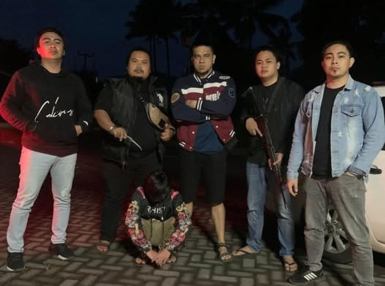 TS ditangkap Tim Resmob Polres Minahasa