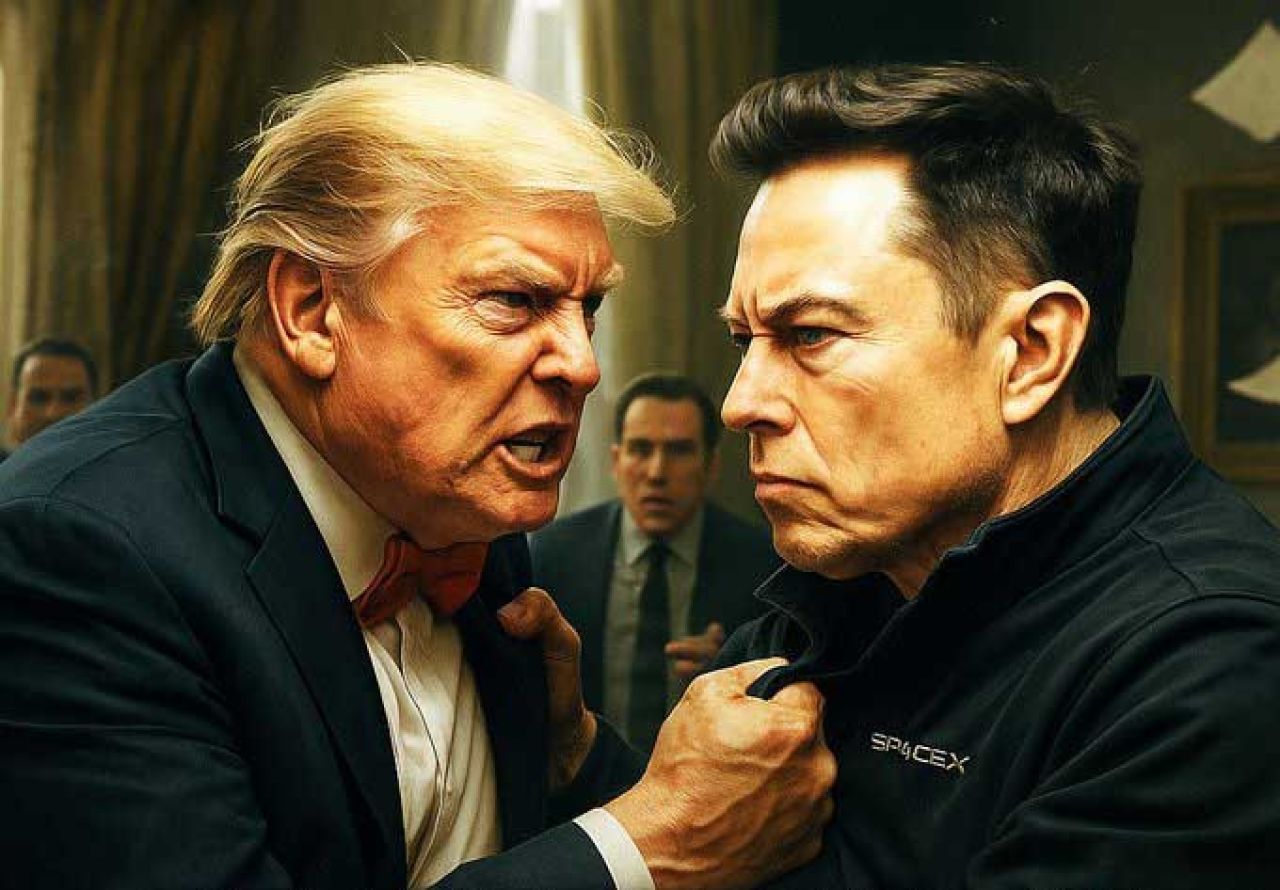 Dari Kawan Jadi Lawan : Perseteruan Trump Vs Elon Musk Makin Panas