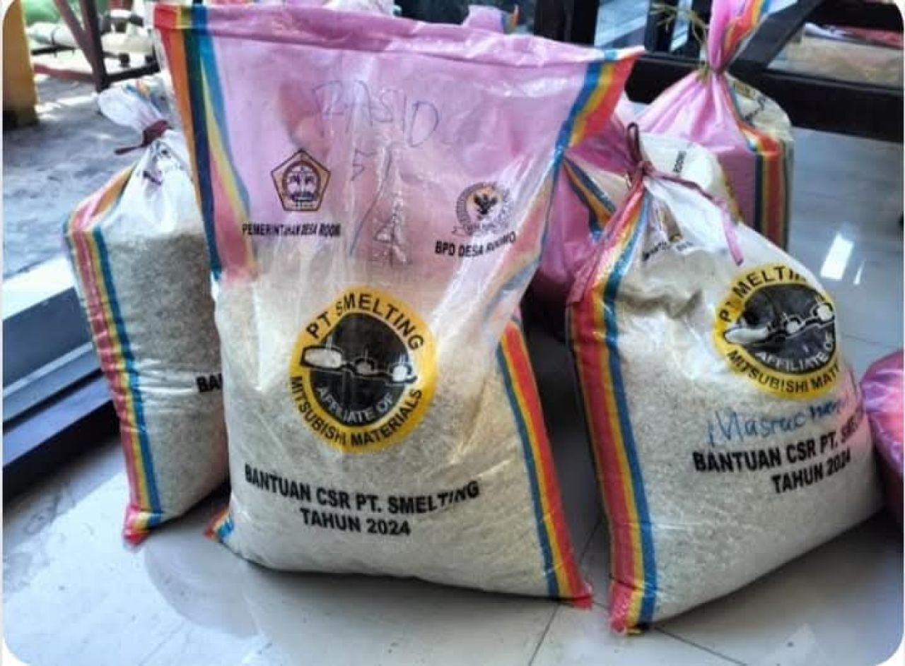 Beras CSR PT Smelting