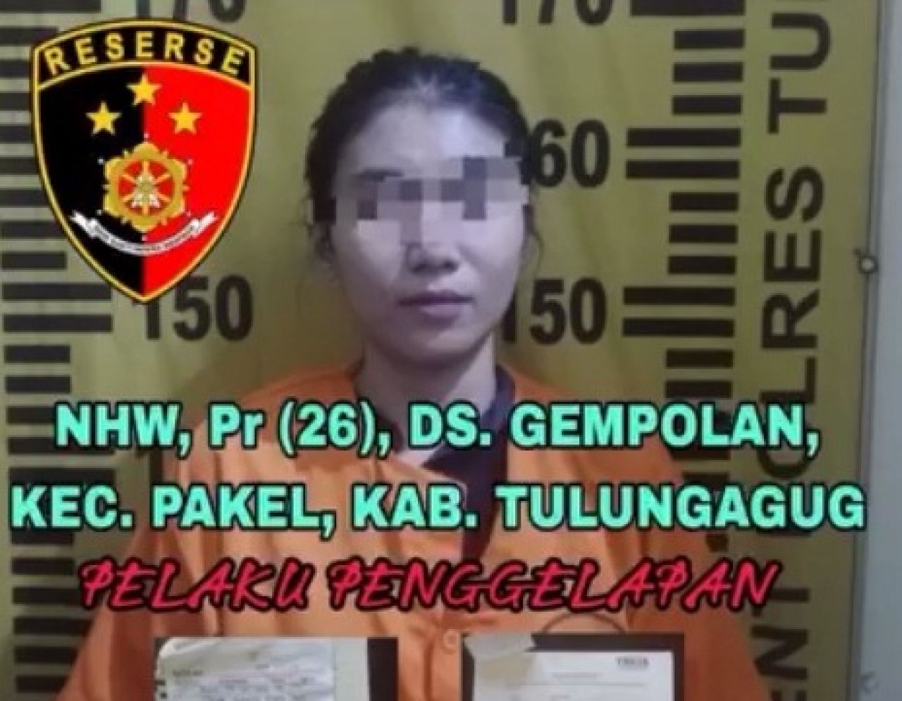 Perempuan inisial NHW