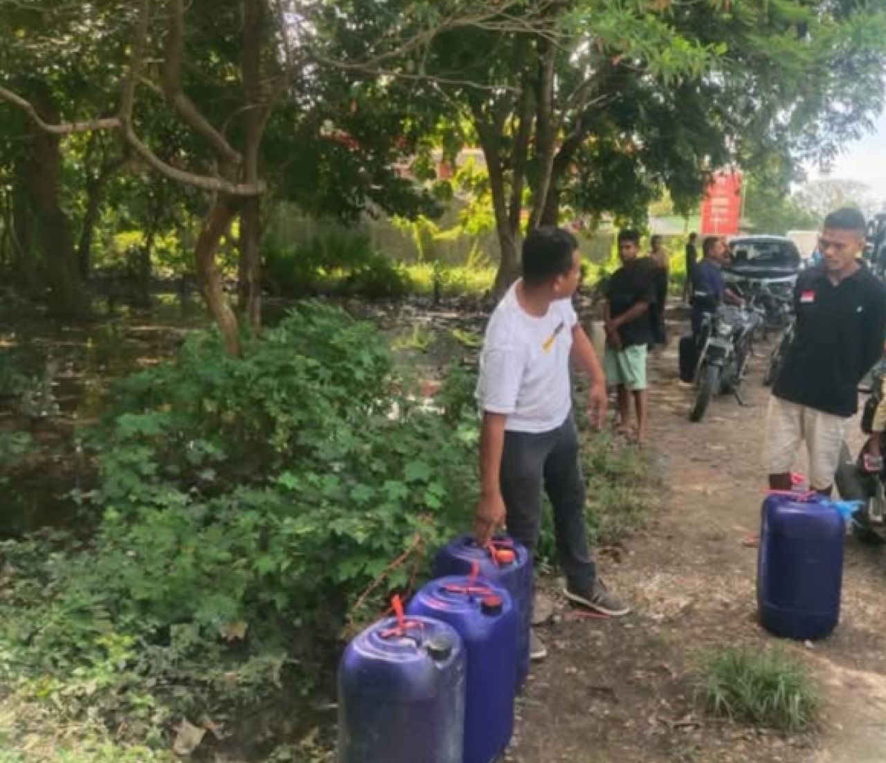 Polres Malaka Tangkap Pelaku Penyalahgunaan BBM Subsidi di SPBU