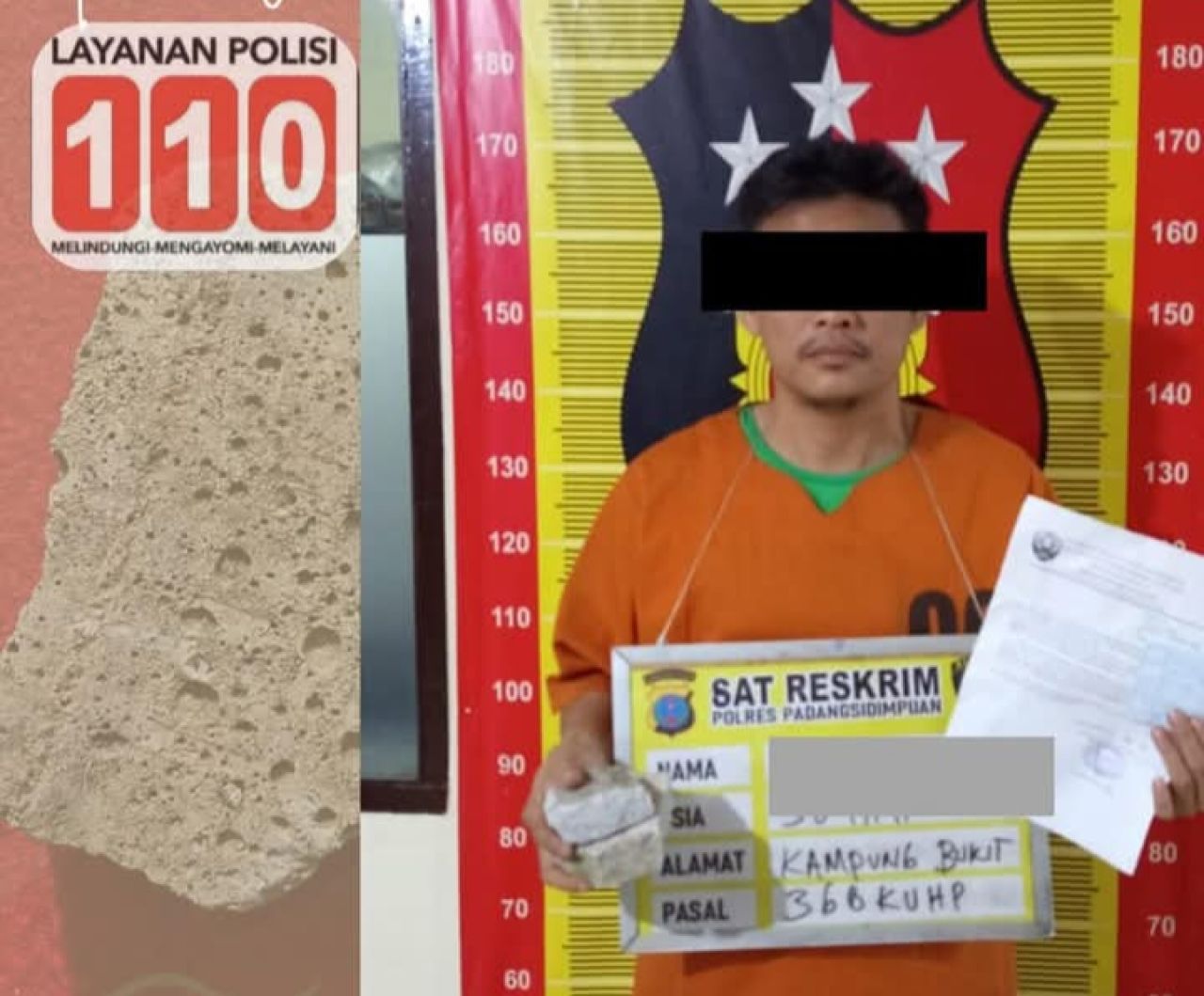 Sat Reskrim Polres Padangsidimpuan Tangkap Pelaku Pemerasan Berkedok Jaga Malam