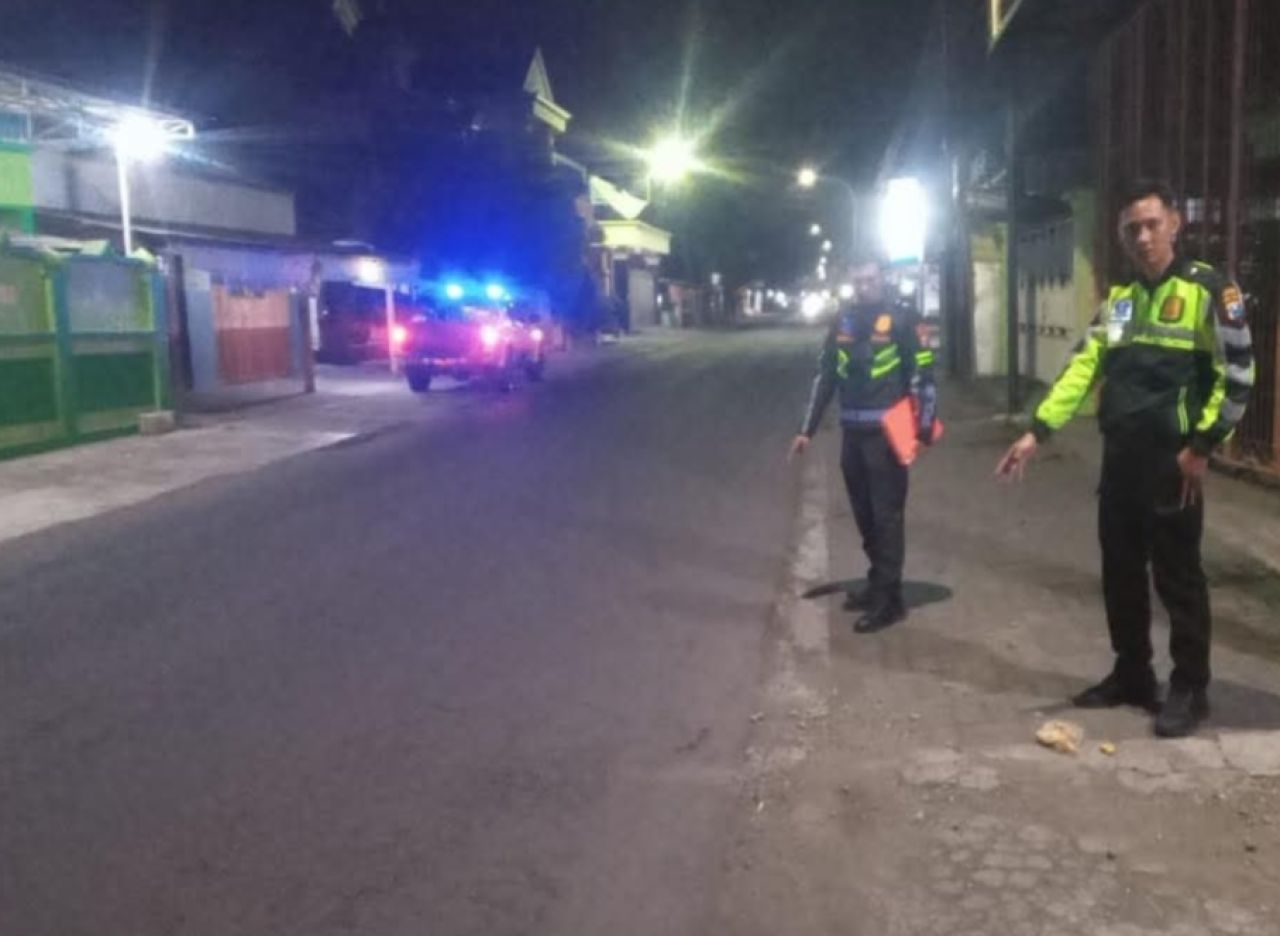 Lokasi terjadinya kecelakaan lantas