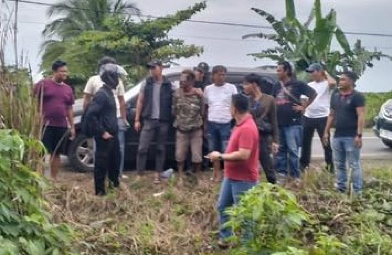 Penangkapan pelaku penganiayaan di Batu Engau