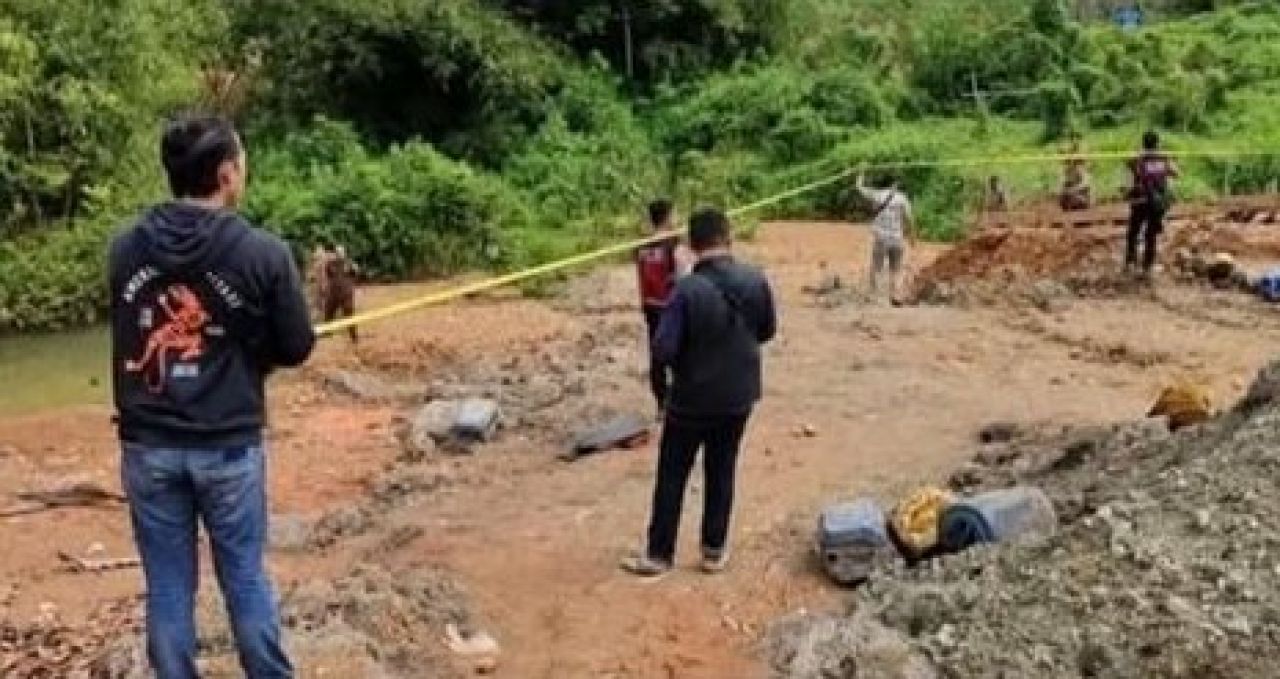 Penertiban tambang di Talang Harno