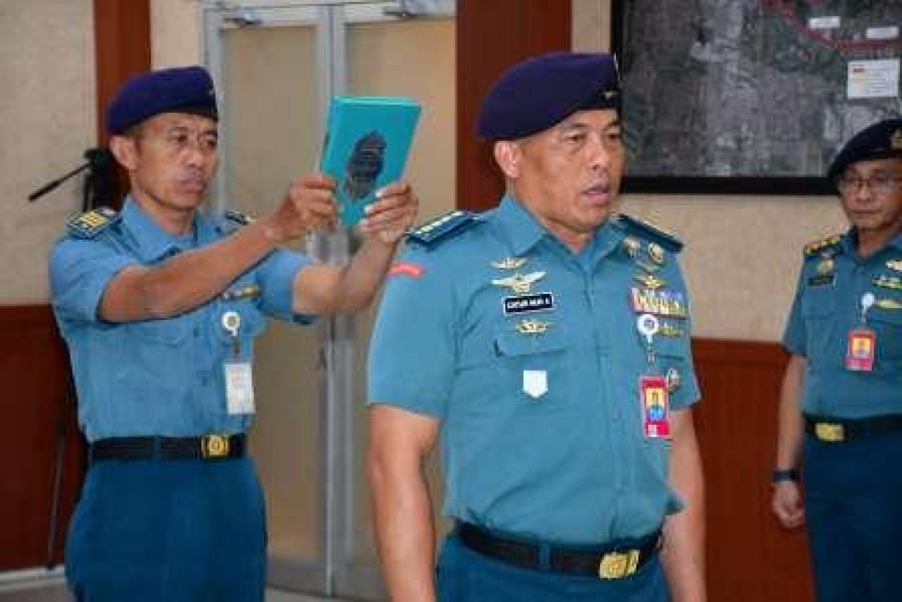 Pelantikan Kolonel Laut (P) Catur Nur Ardiantoro