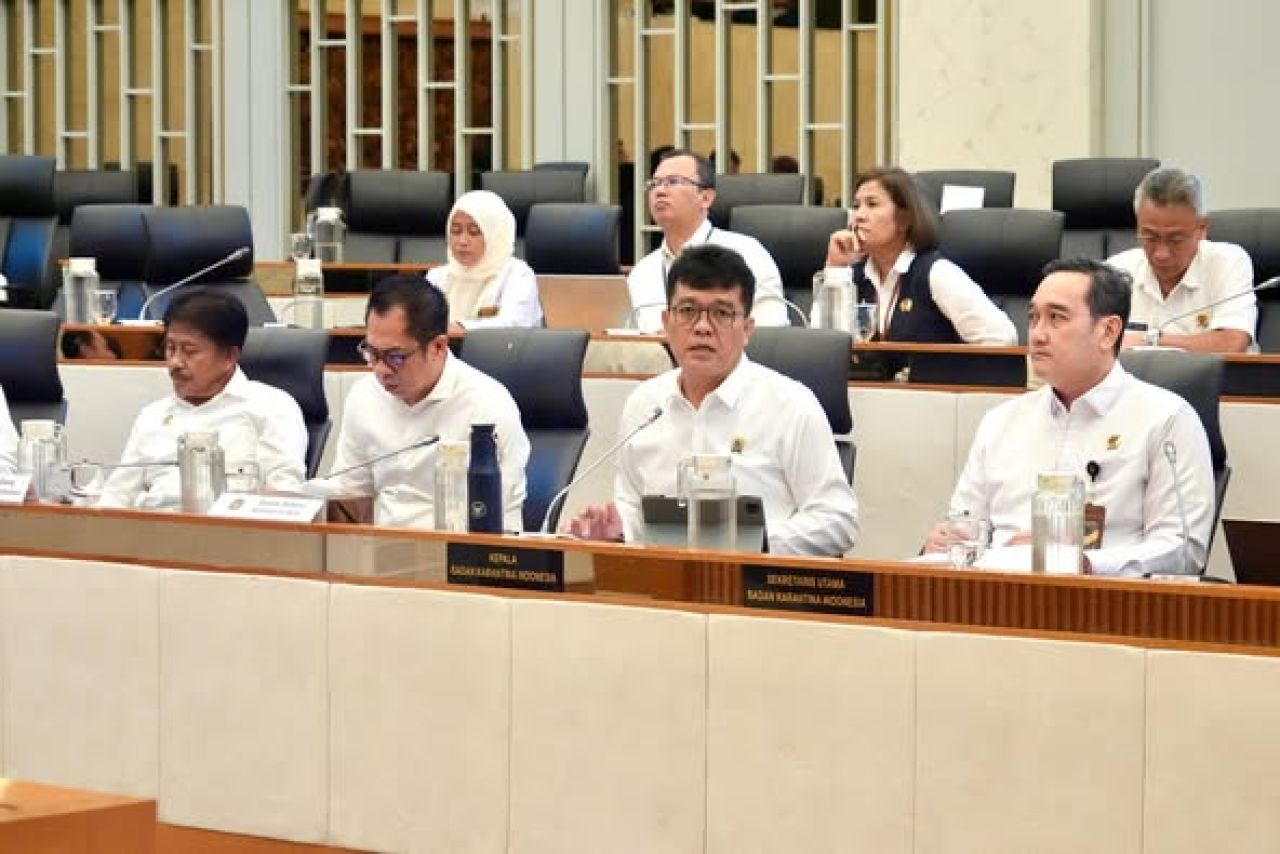 Rapat Dengar Pendapat antara Komisi IV DPR RI dengan Badan Karantina Indonesia