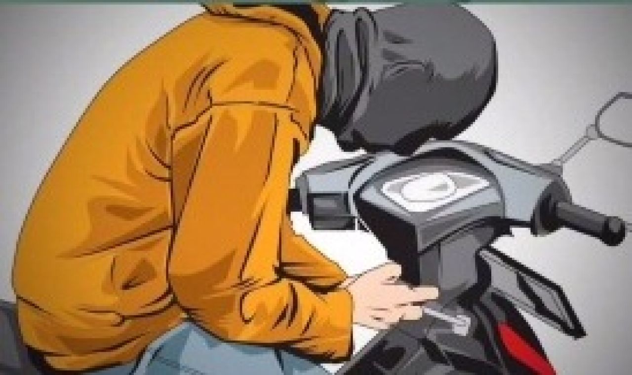 Pencurian motor. (Gambar ilustrasi)