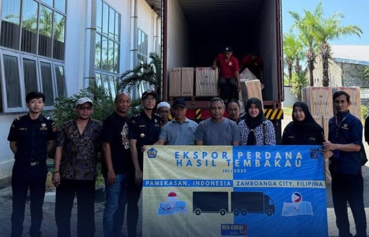 Pelepesan ekspor 1000 karton ke Filipina