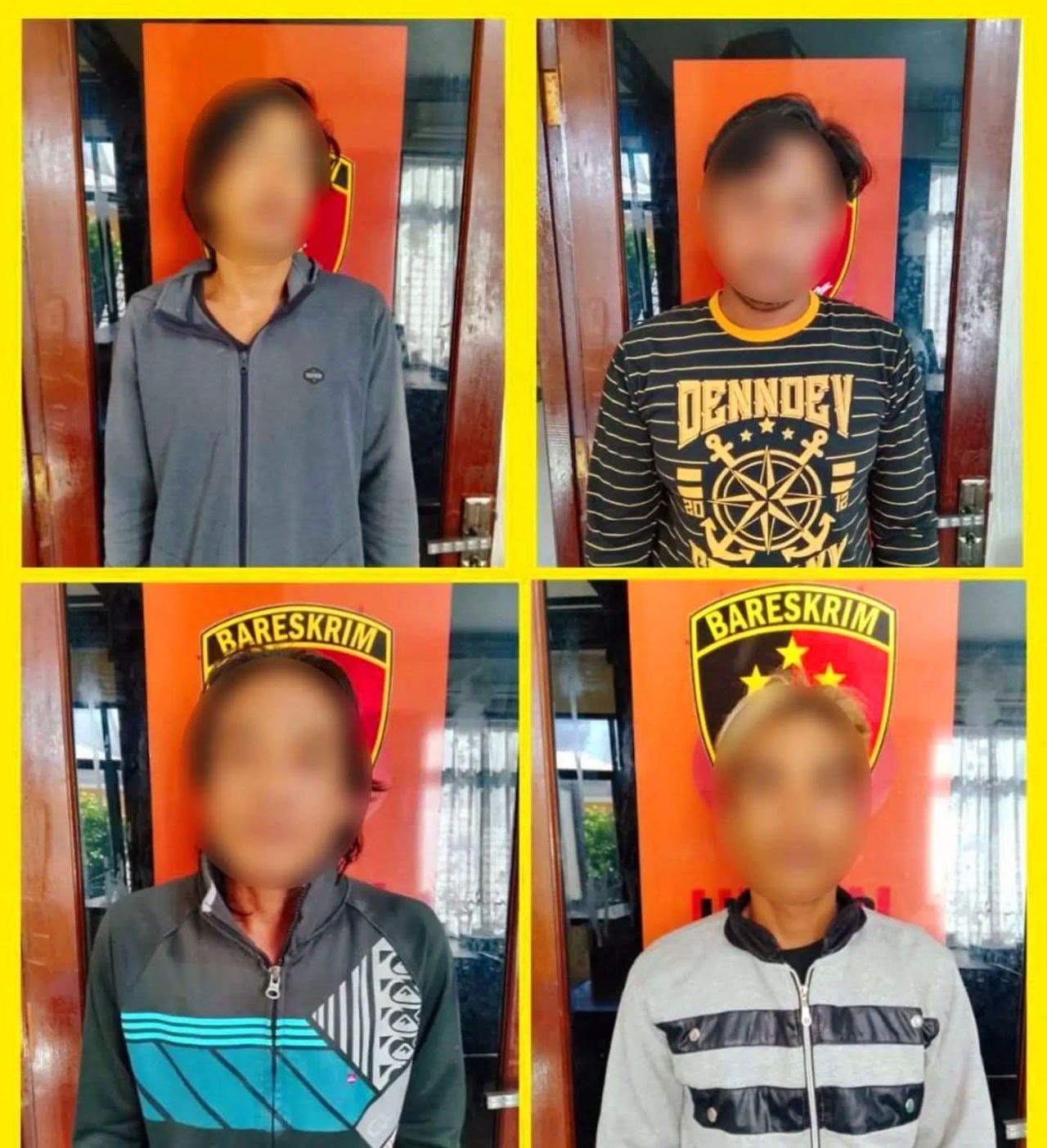 4 penambang emas ilegal