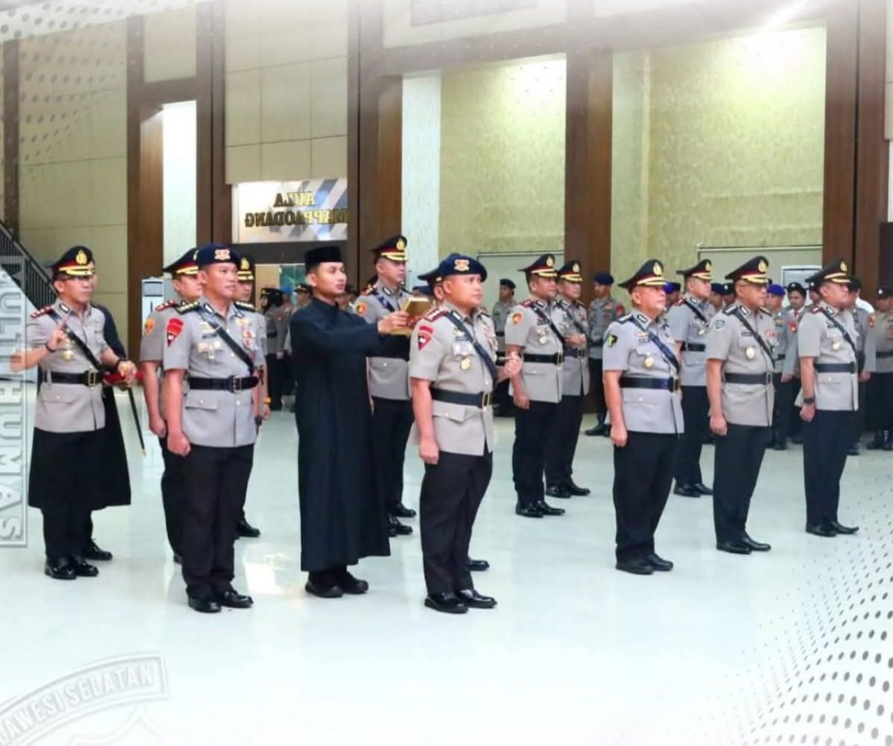 Sertijab di lingkungan Polda Sulawesi Selatan