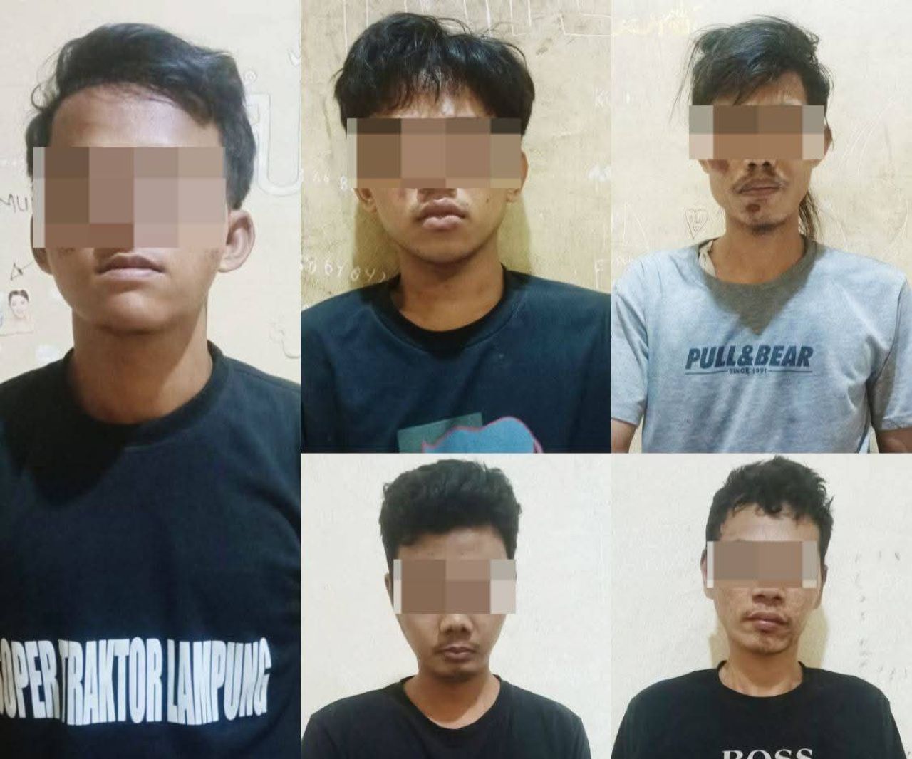 Pelaku pencurian motor di Kampung Restu Buana