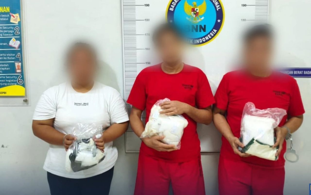 3 WNA pembawa sabu
