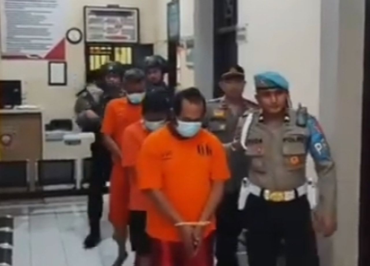 3 oknum wartawan di Polres Trenggalek