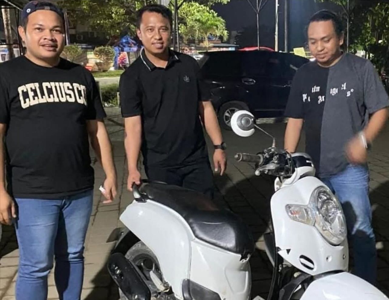 Barang bukti motor yang diamankan Polres Kolaka Timur