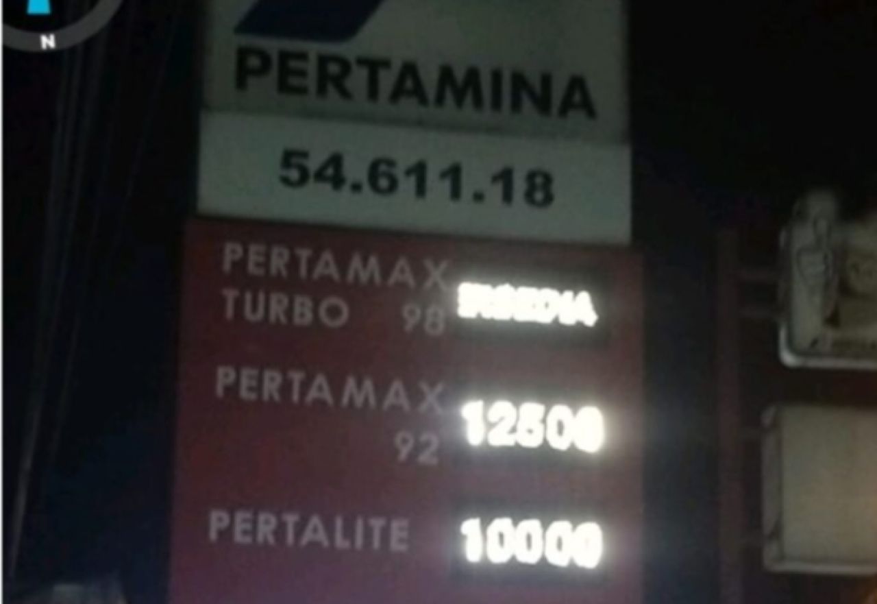 SPBU 54.611.18 yang tertelak di Desa Kemangi