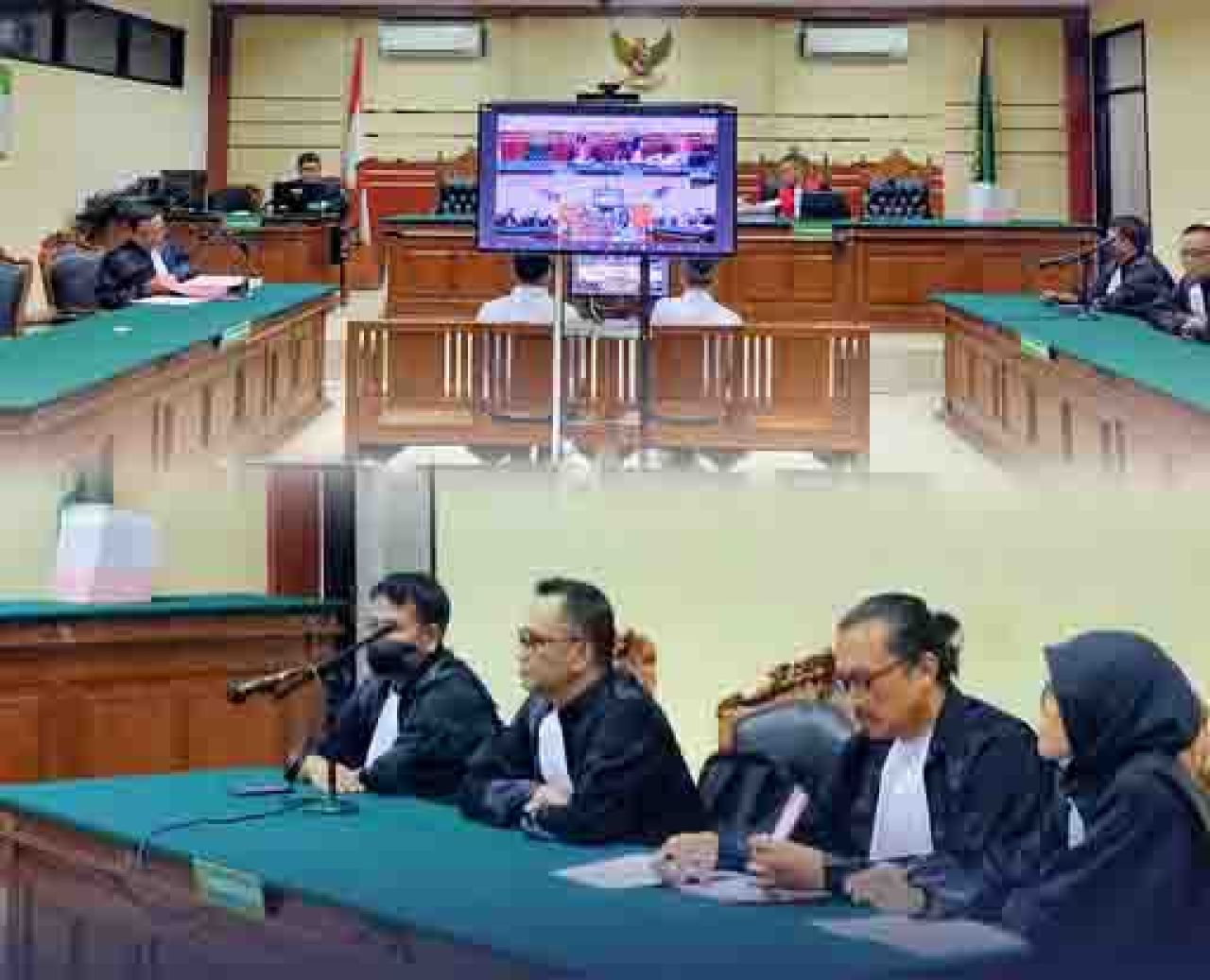 Sidang vonis Muhamad Jamroji dan Glady Tri Handono